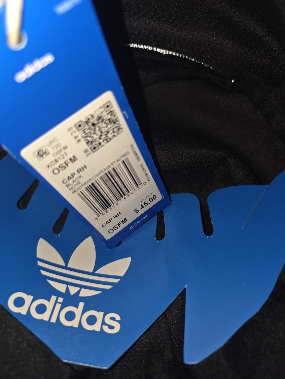 Adidas Black Rhinestone Performance Cap - Picture 5 of 6